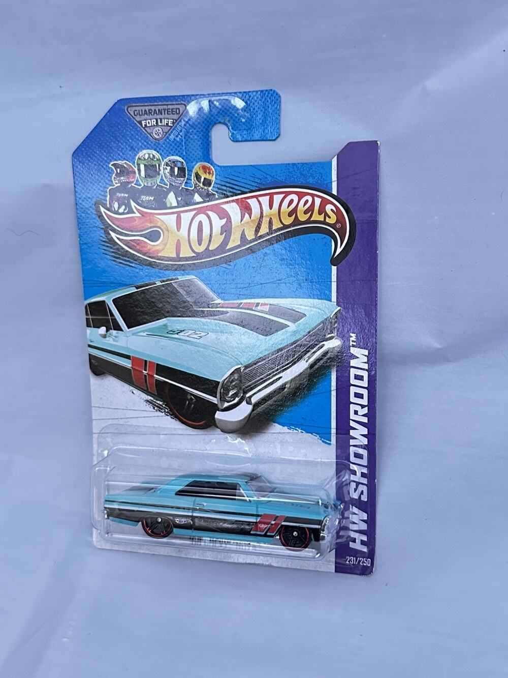 G2 🔥Vintage 2012 Mattel Hot Wheels Showroom '66 Chevy Nova NEW Sealed